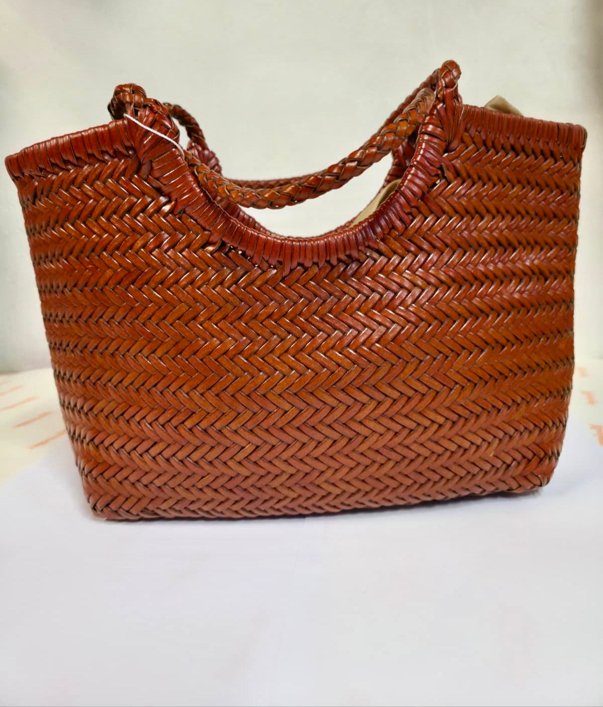 Bolso Capricho camel pequeño