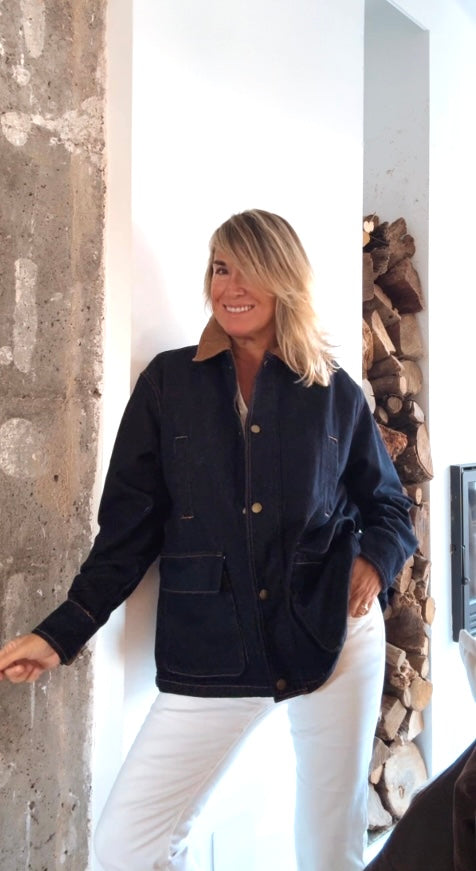 Chaqueta Mieres azul