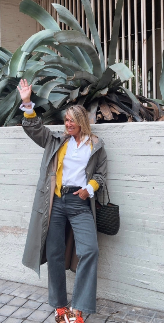 Gabardina Cudillero verde