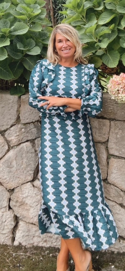 Vestido Covadonga azul