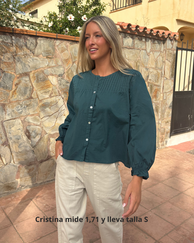 Camisa Mogrovejo azul