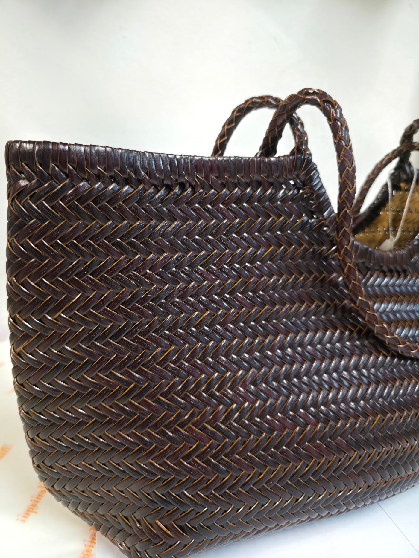 Bolso Capricho chocolate GRANDE