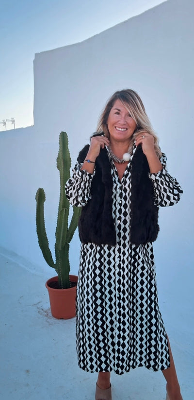 Vestido Sardinero negro