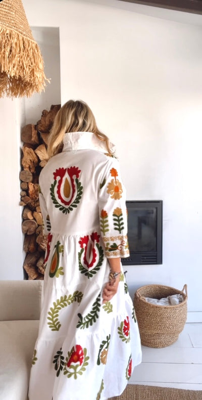 Vestido Novales blanco