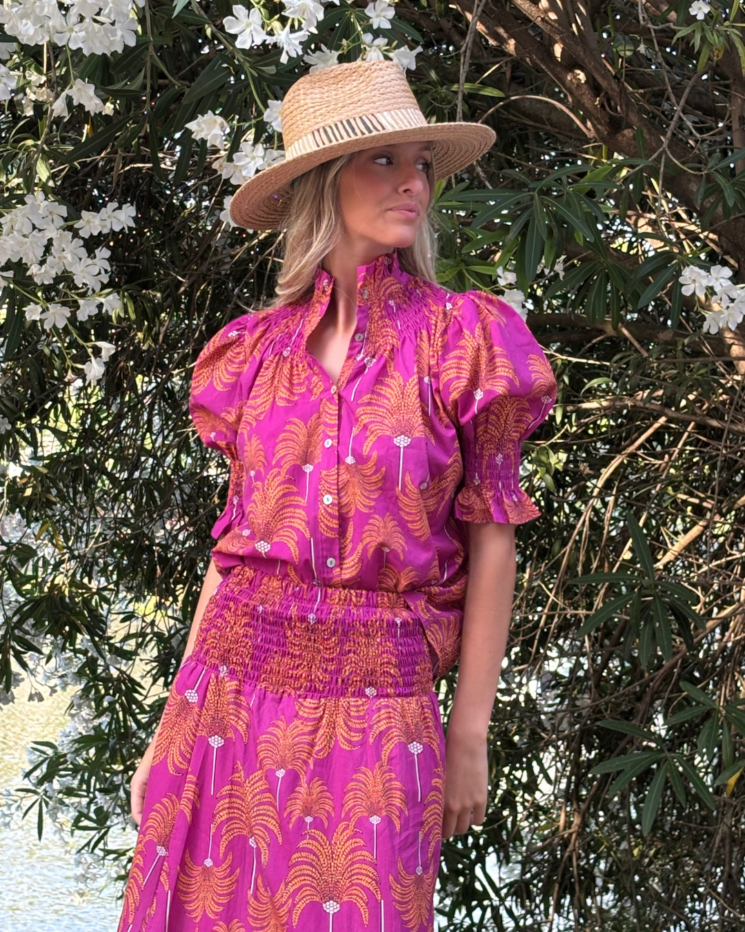Blusa Benirras palm
