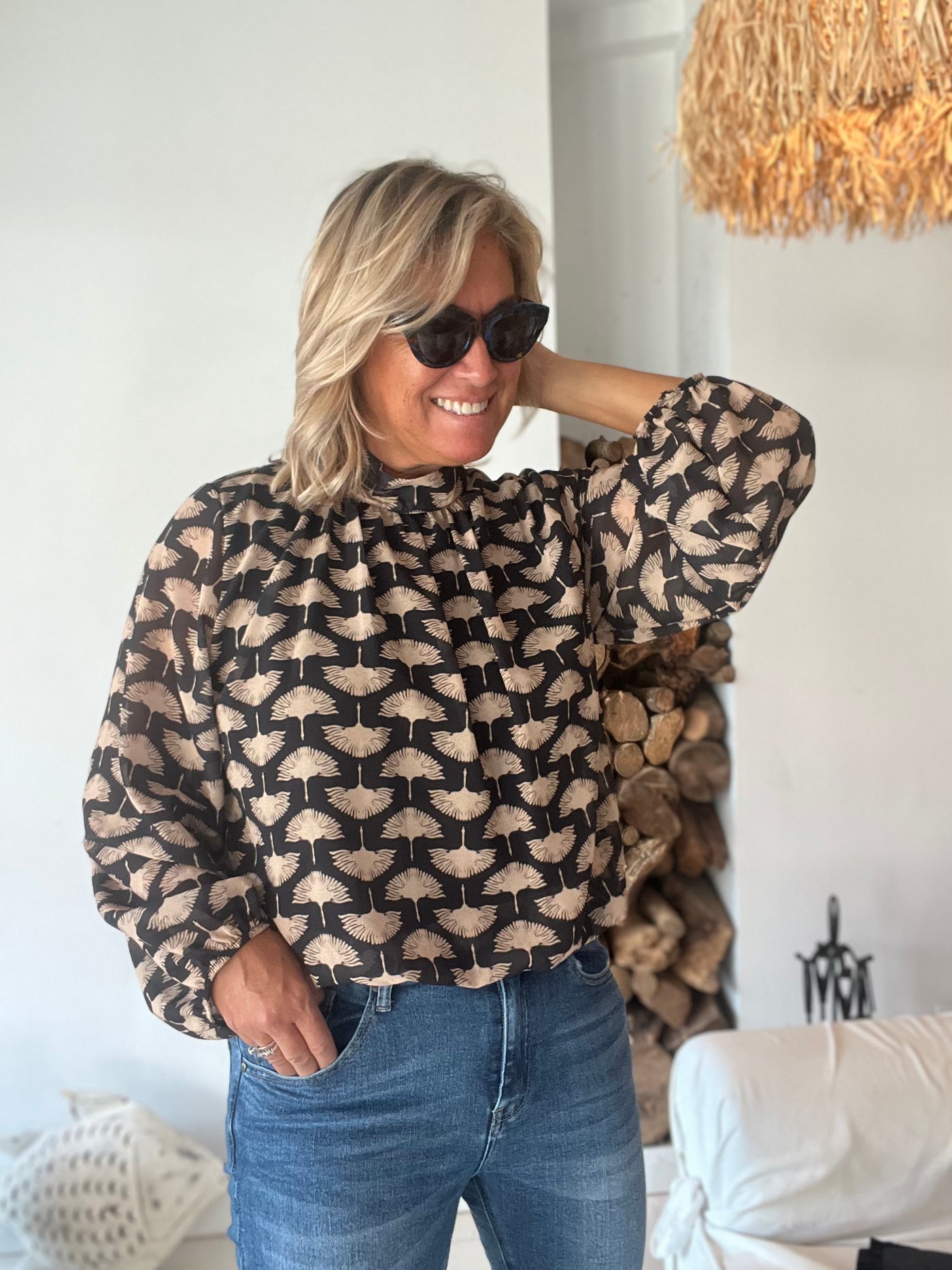 Blusa Luna black
