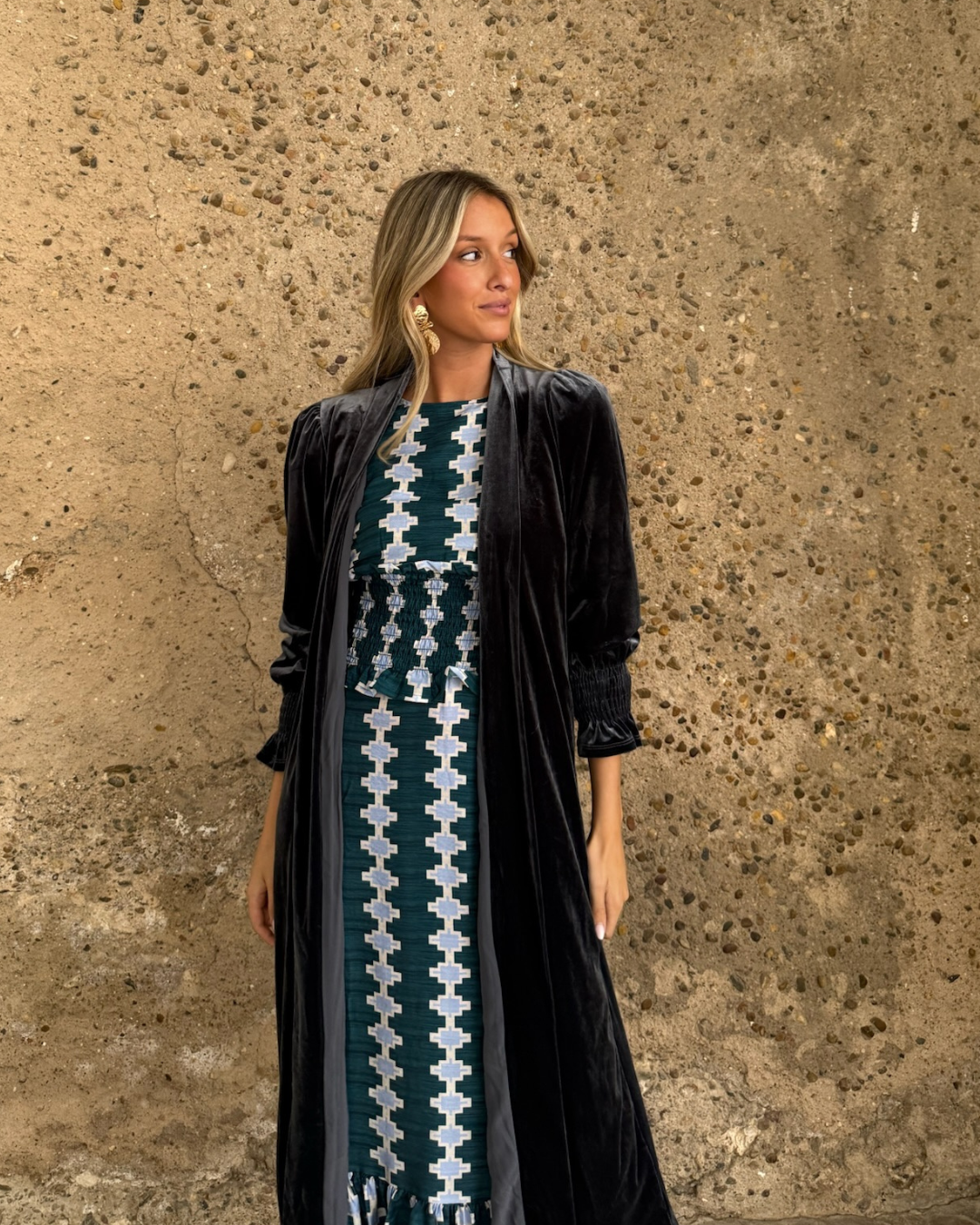 Vestido Covadonga azul