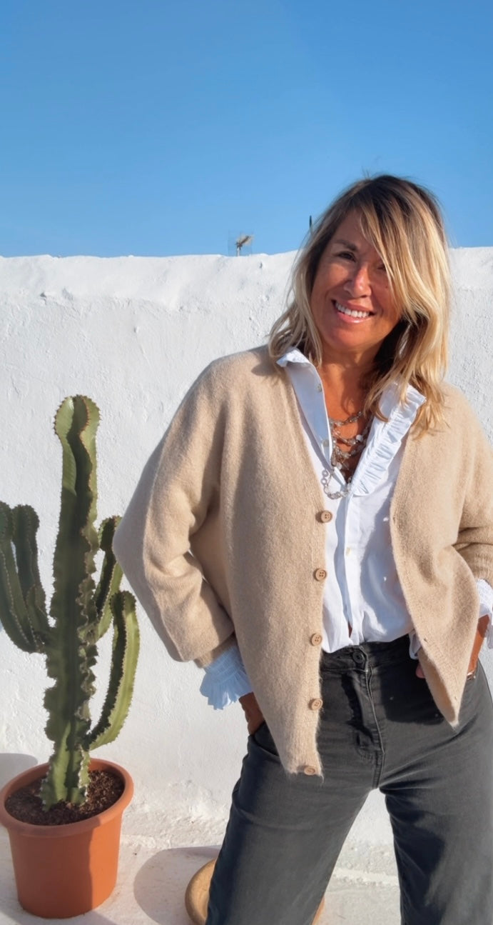 Chaqueta Onís beige