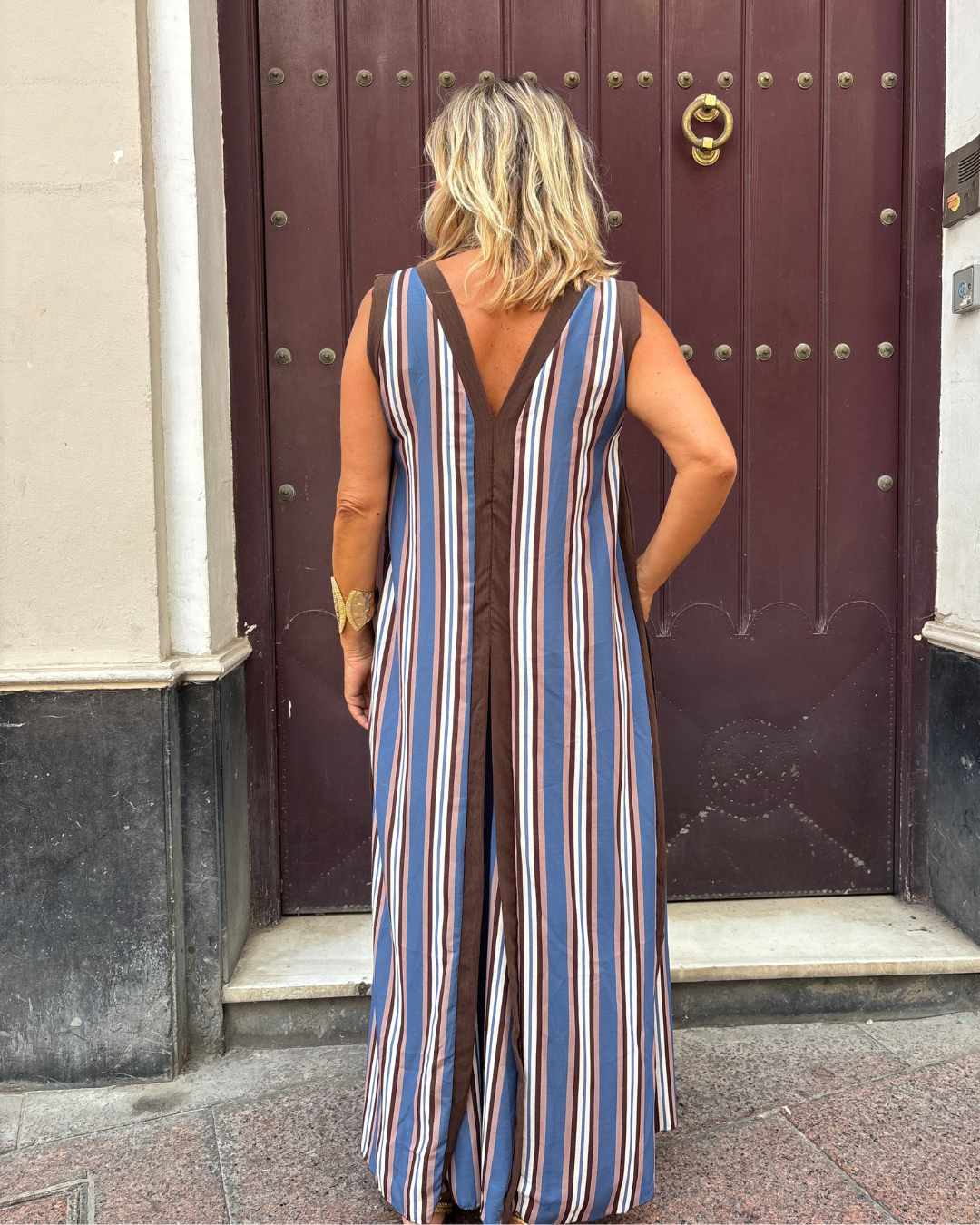 Vestido Rodas azul