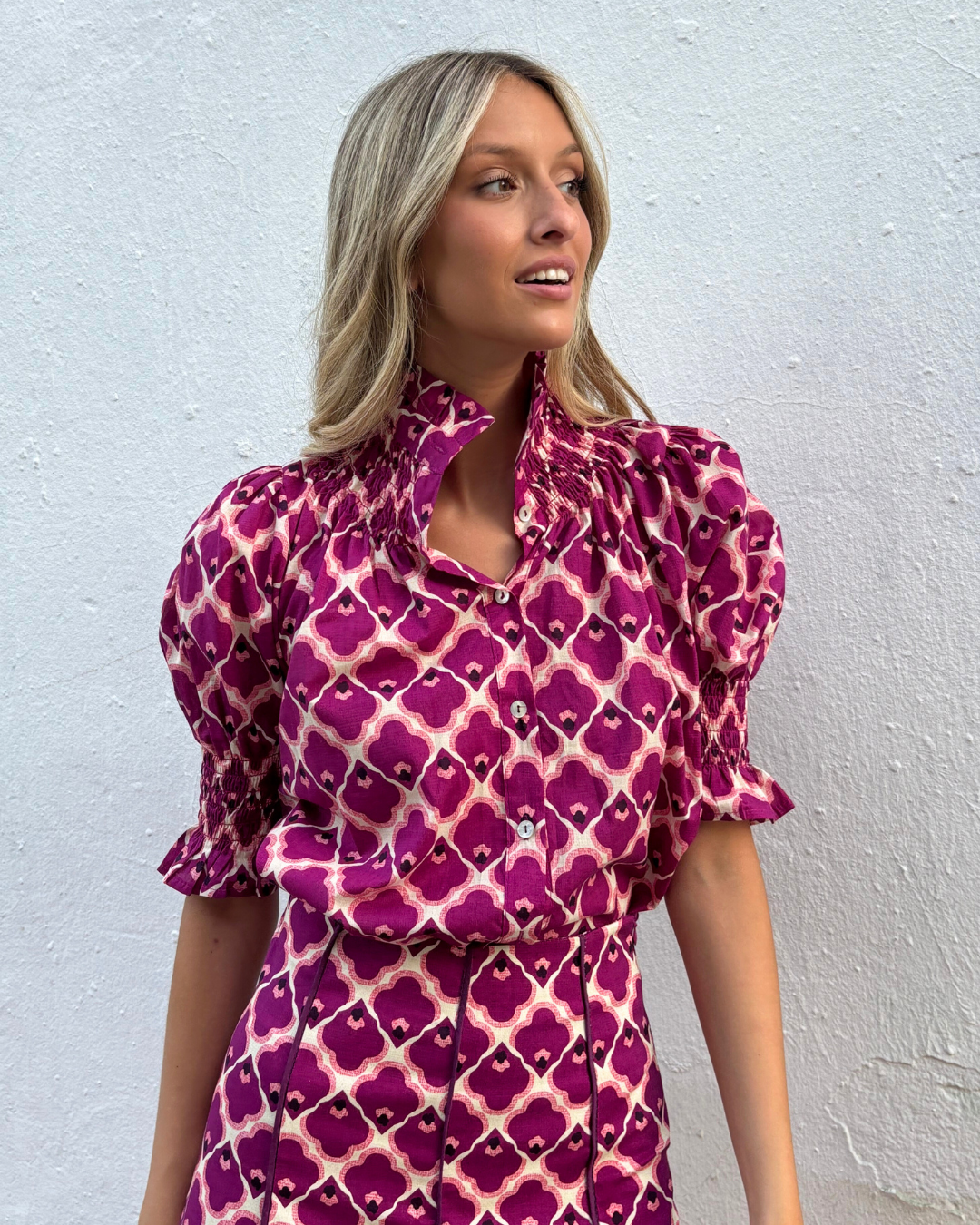 Blusa Benirras buganvilla **PREVENTA**