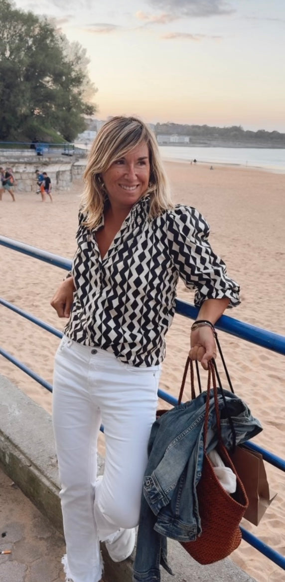 Blusa Llanes negro