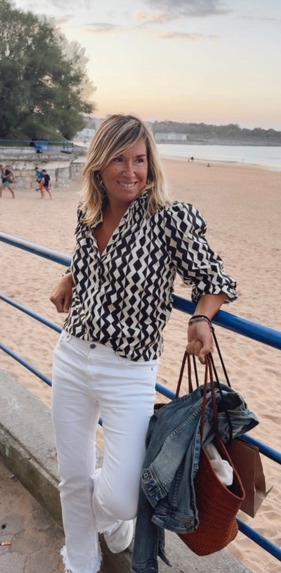 Blusa Llanes negro