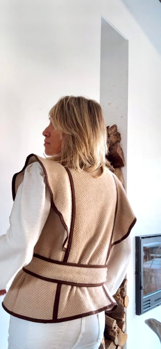 Chaleco Oviedo beige