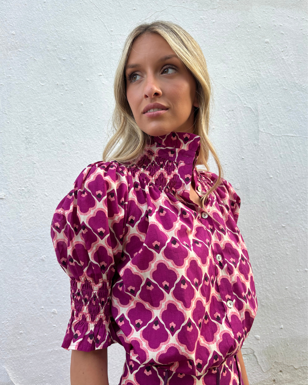Blusa Benirras buganvilla **PREVENTA**