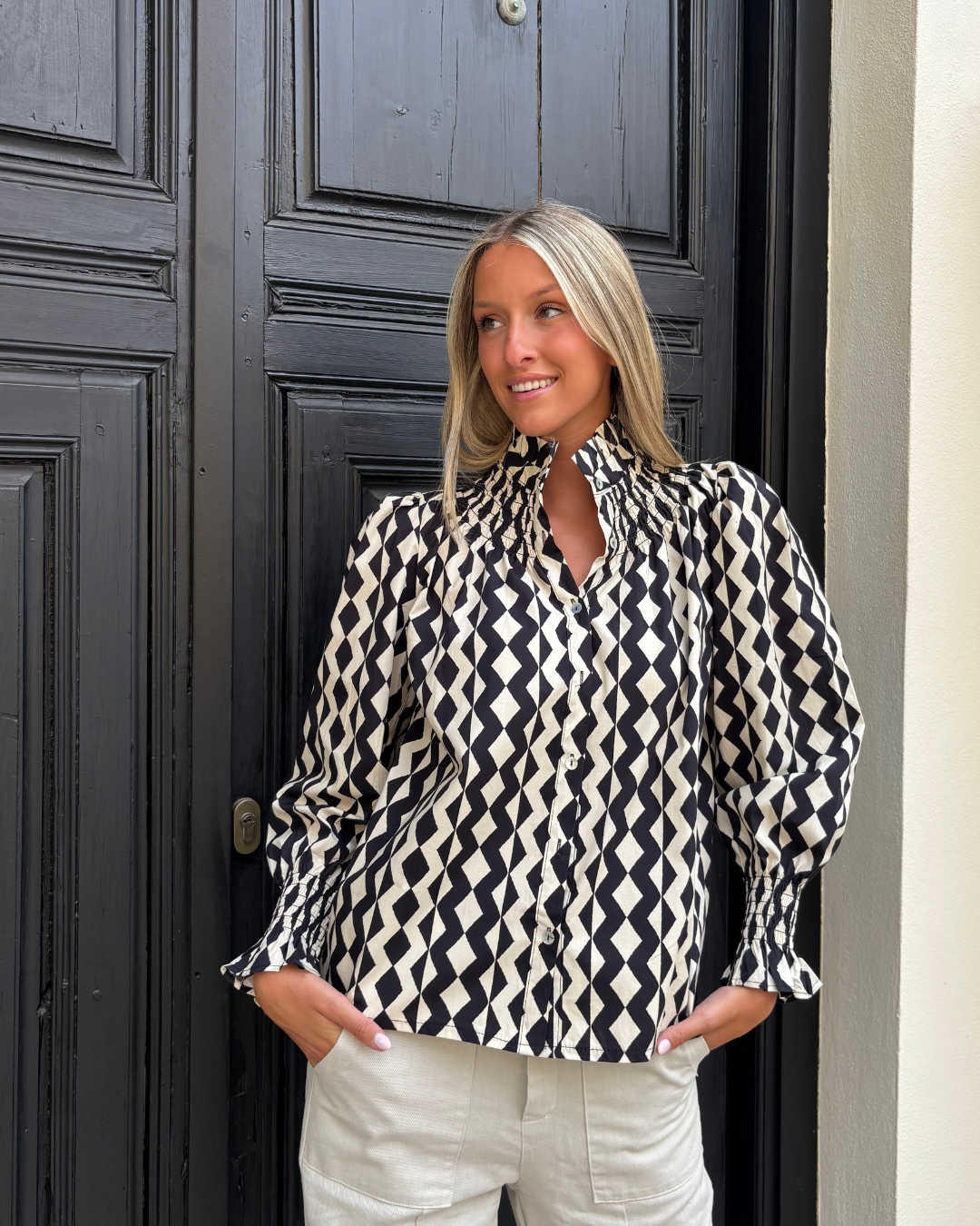 Blusa Llanes negro