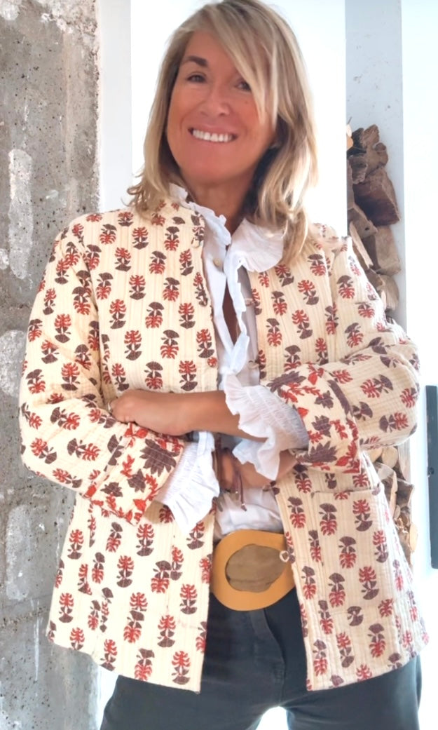 Chaqueta Coimbra beige