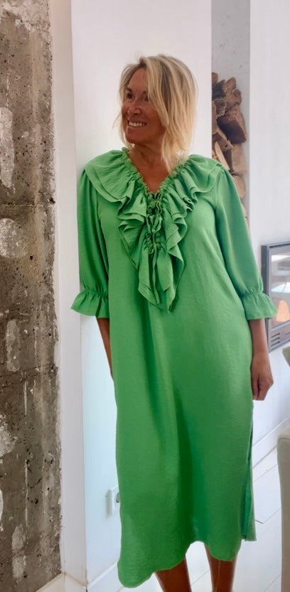 Vestido Bolonia verde