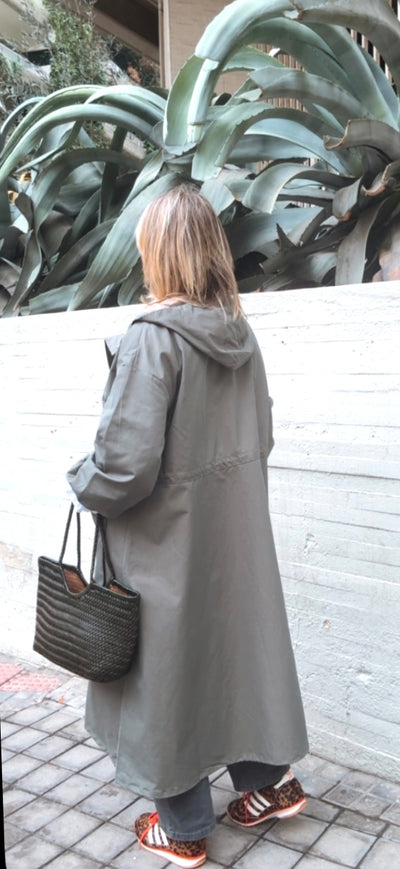 Gabardina Cudillero verde