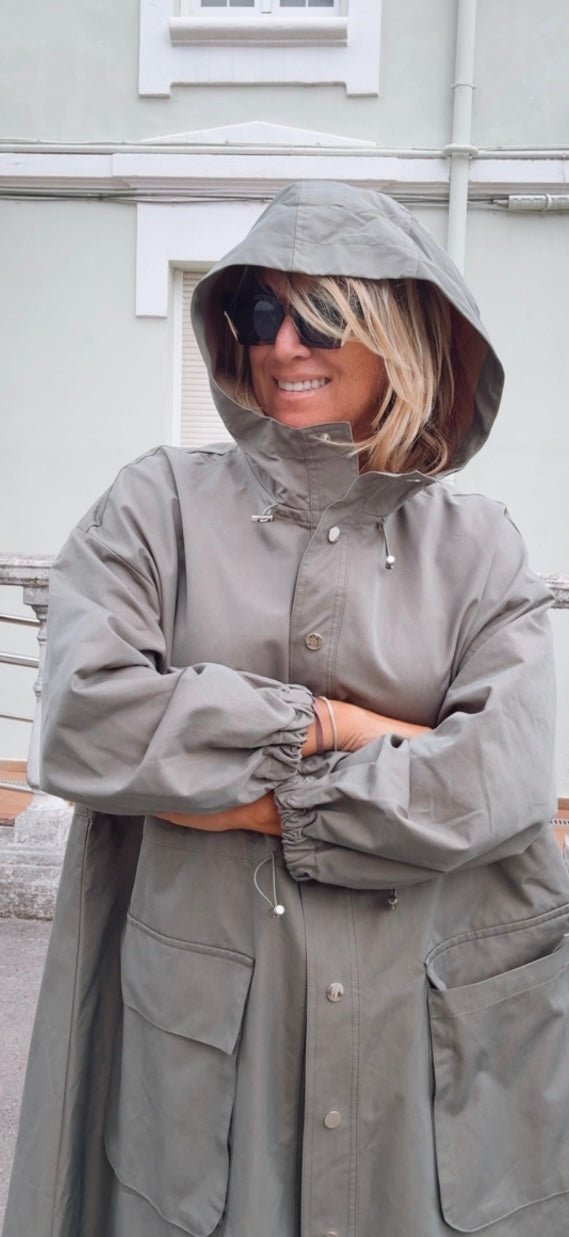 Gabardina Cudillero verde