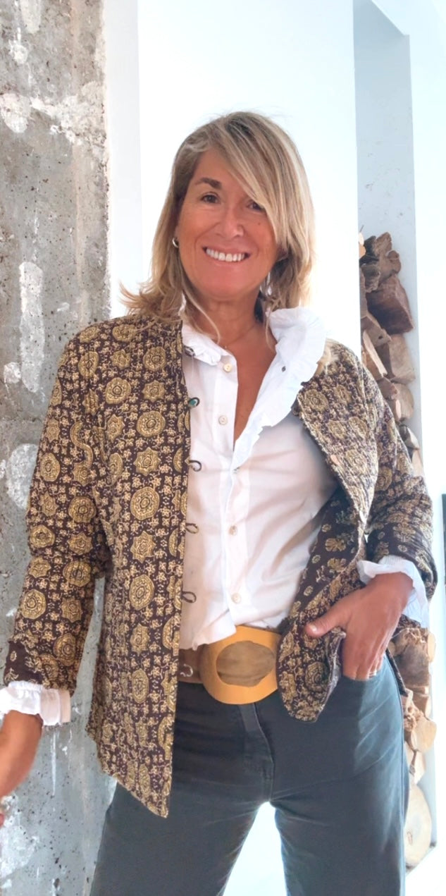 Chaqueta Coimbra choco