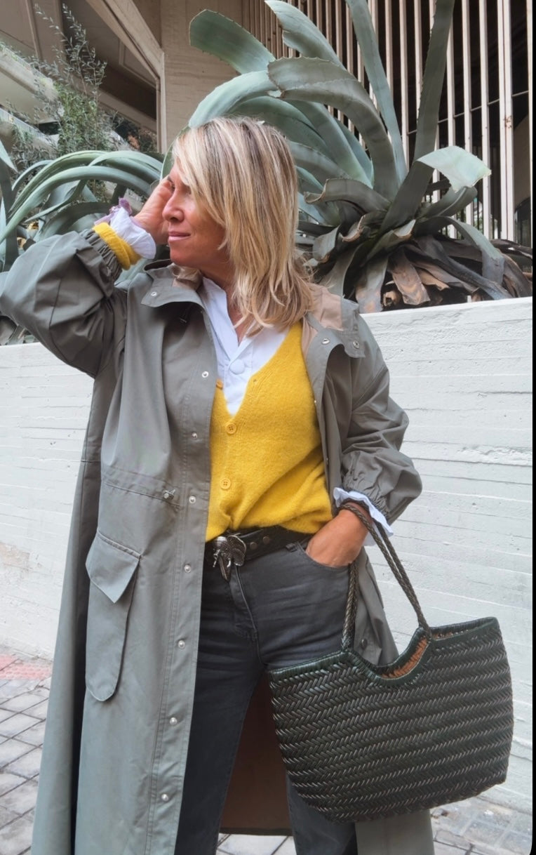 Gabardina Cudillero verde