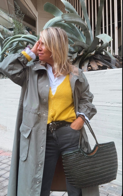 Gabardina Cudillero verde