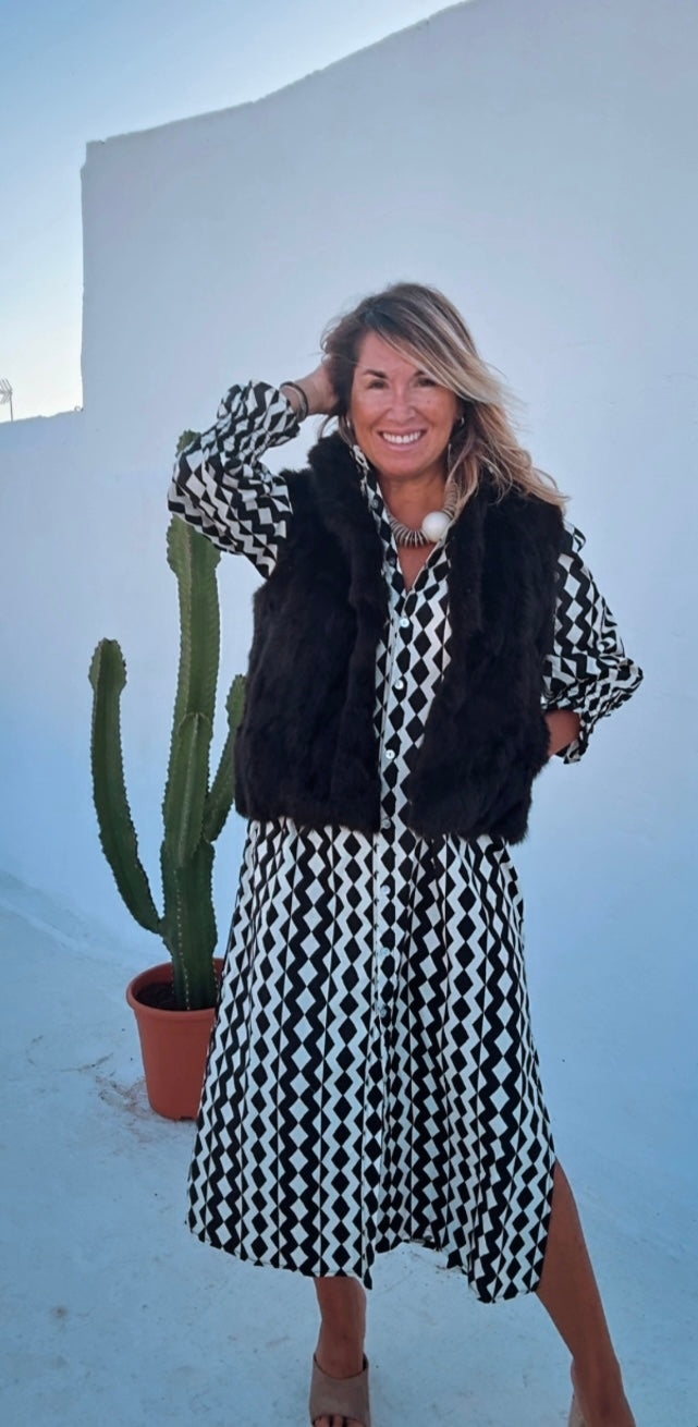Vestido Sardinero negro