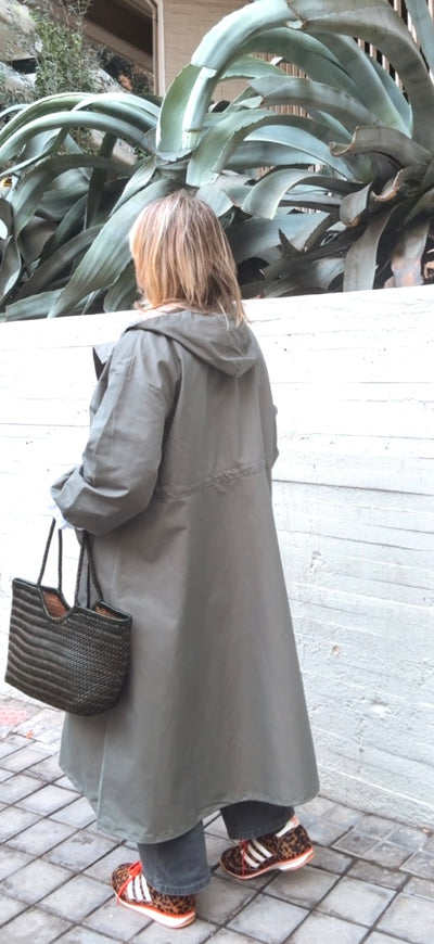 Gabardina Cudillero verde