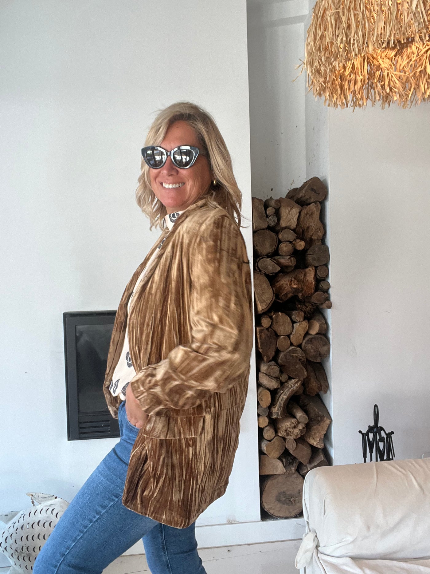 Chaqueta María Beige