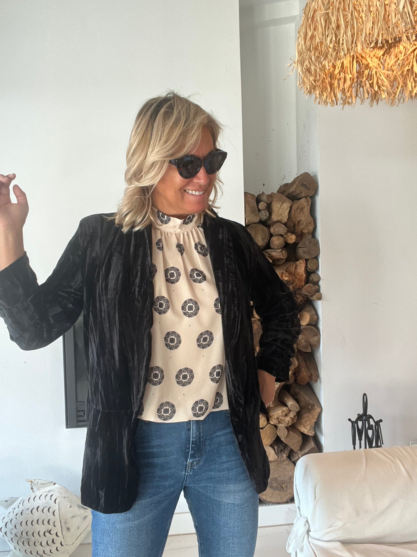 Chaqueta María Negra
