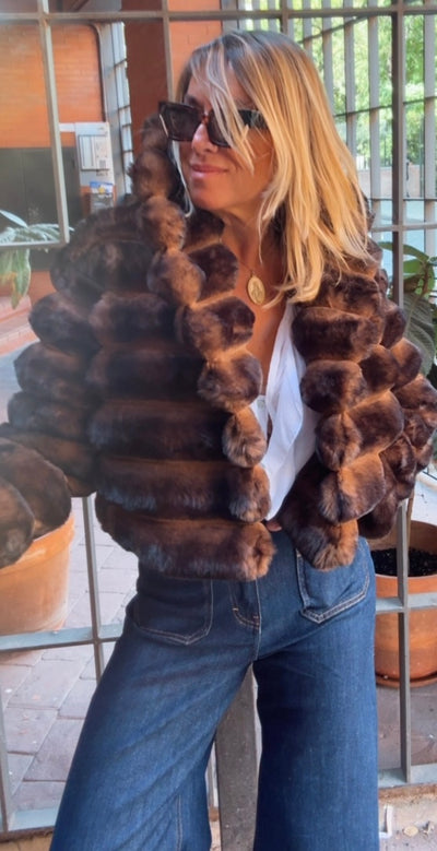 Chaqueta Helsinki chocolate