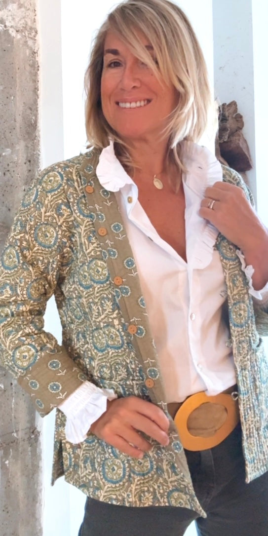 Chaqueta Coimbra verde