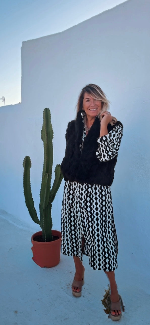 Vestido Sardinero negro