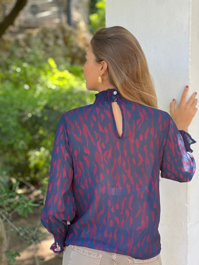 Blusa Toulouse Rouge