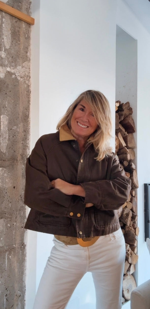 Chaqueta Quirós chocolate