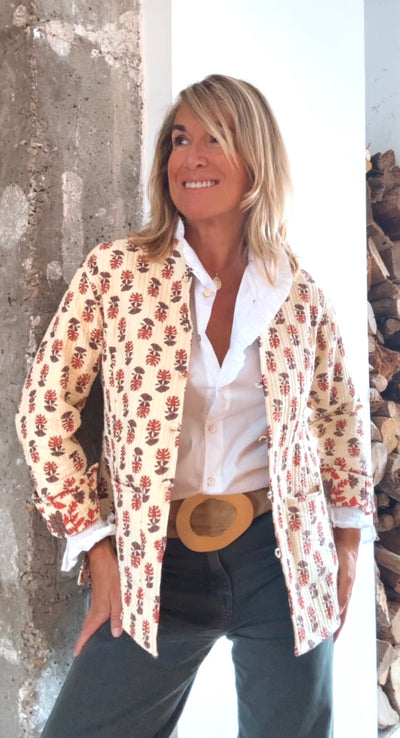 Chaqueta Coimbra beige