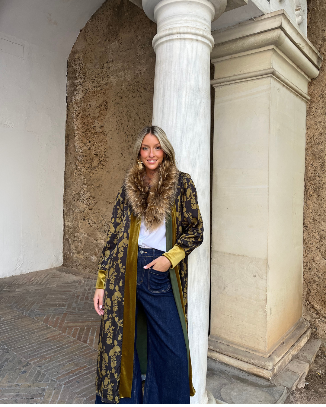 Kimono Calais Verde