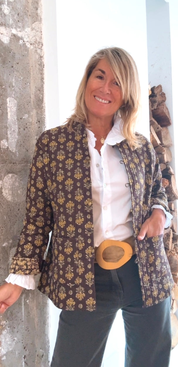 Chaqueta Coimbra choco