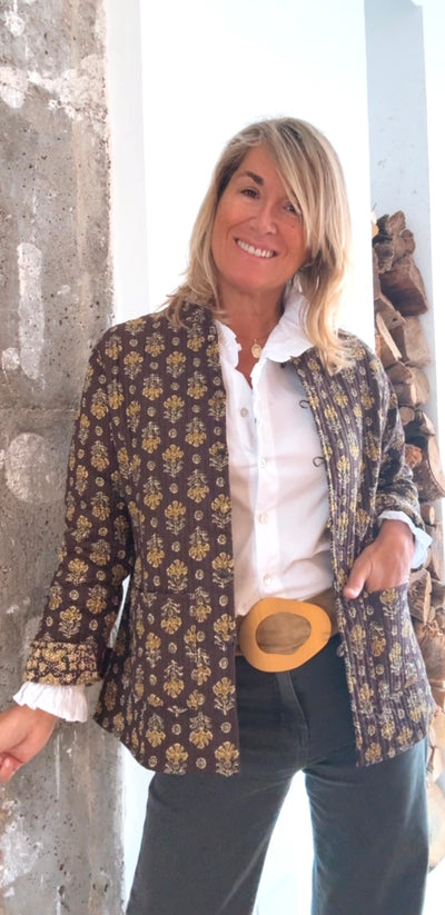 Chaqueta Coimbra choco