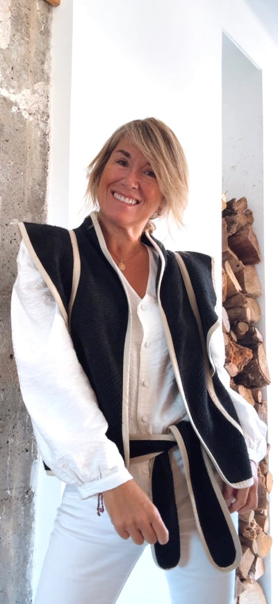 Chaleco Oviedo negro