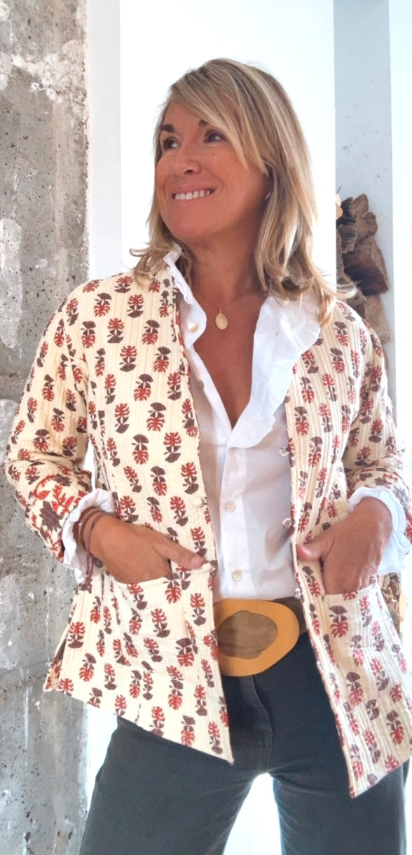 Chaqueta Coimbra beige