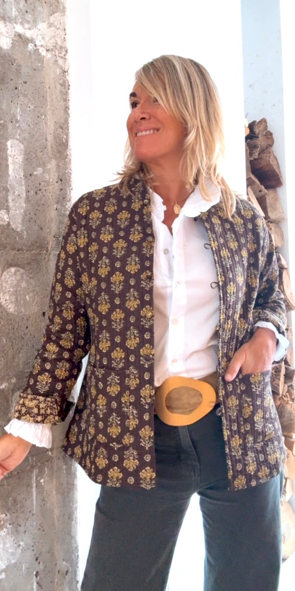 Chaqueta Coimbra choco