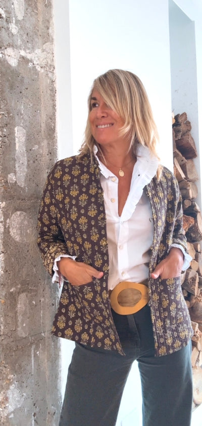 Chaqueta Coimbra choco