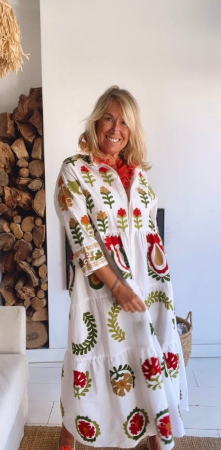 Vestido Novales blanco
