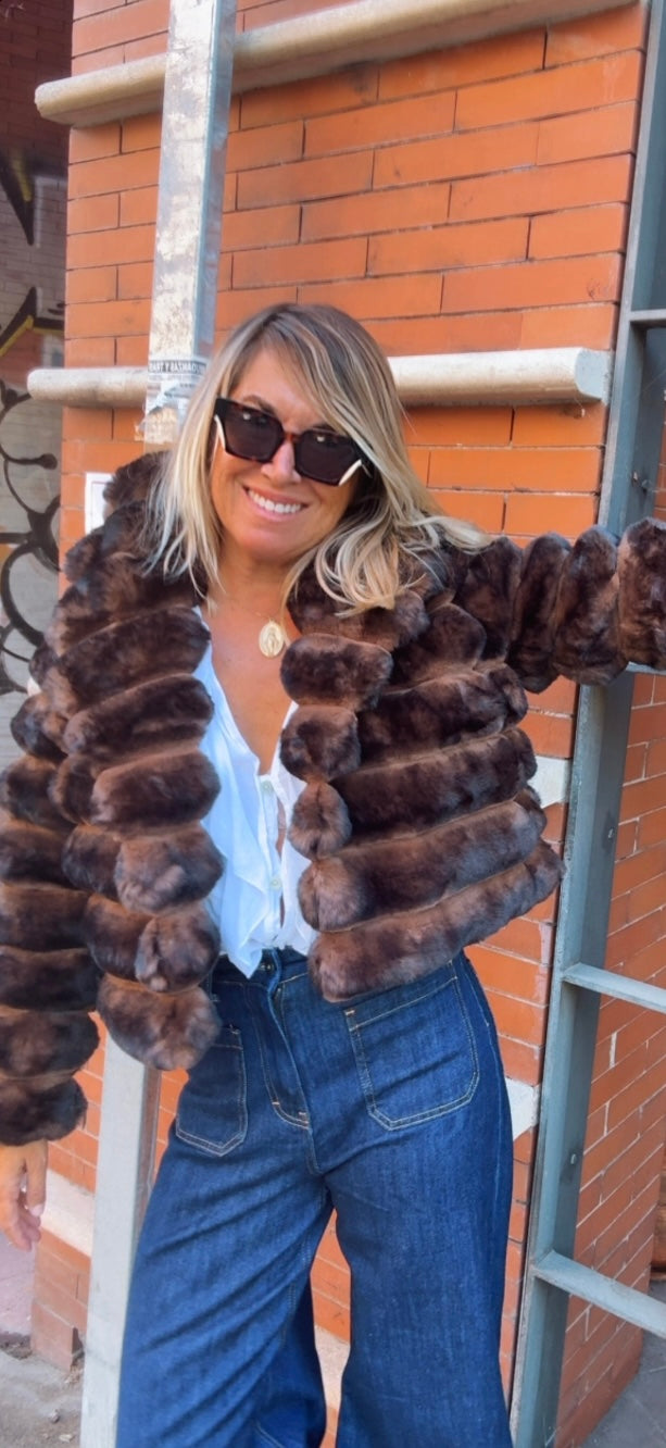 Chaqueta Helsinki chocolate