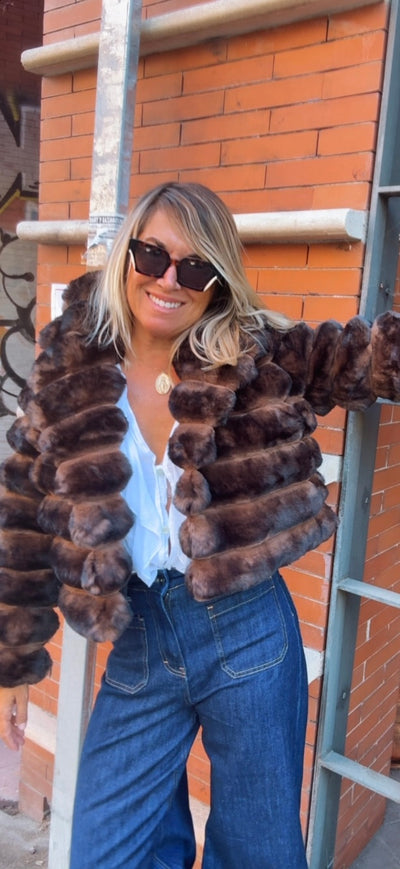 Chaqueta Helsinki chocolate