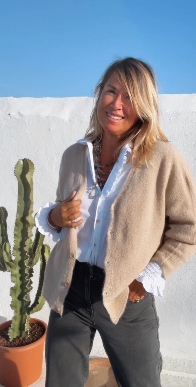 Chaqueta Onís beige