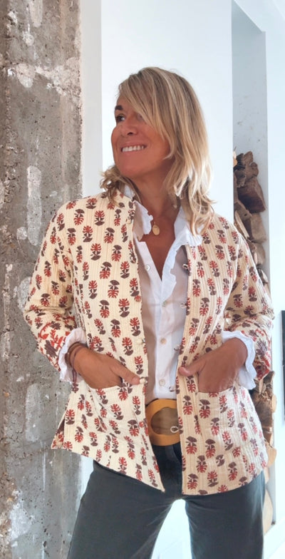Chaqueta Coimbra beige