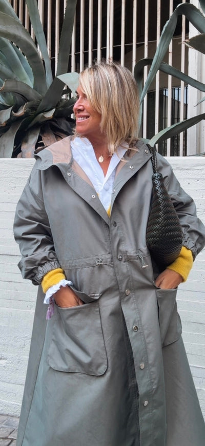 Gabardina Cudillero verde