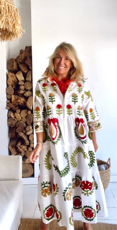 Vestido Novales blanco